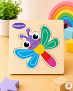 Wooden 2D Animal Puzzle Set for Kids | Early Learning &amp; Sensory Toy